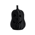 thumbnail image 2 of Yashow Elite Halloween Decorative Seagrass Pumpkin Set, Black Woven Rattan Pumpkin Ornament, Rustic Fall Tabletop Centerpiece for Home Party Shelf Mantel Decor, 2 of 14