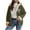 Hearts jackets-Army Green, variant on Gamivast Women Sherpa Lined Jackets Fashion Winter Fuzzy Fleece Hooded Full Zip Coats Oversized Long Sleeve Outerwear with Pockets Clothes for Cold Weather
