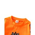 thumbnail image 4 of FOCUSNORM 2Pcs Children Halloween Tracksuit, Pumpkin Pullover + Pants Suit, 4 of 9