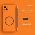 thumbnail image 2 of Hard PC Frameless Magnetic Phone Case For iPhone 14 Pro Max 13 12 11 Pro Mini 15 14 Plus Magsafe Matte Thin Cover, 2 of 5
