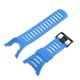 thumbnail image 3 of Correa de repuesto de caucho para reloj Suunto Ambit 1, 2 y 3 con destornillador y herramienta. Azul negro, 3 of 9