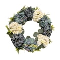 thumbnail image 1 of Corona de Coronas de flores artificiales 16 "Decoración para el hogar Colgante Granja Corona rústica Coronas de primavera para la puerta, 1 of 9