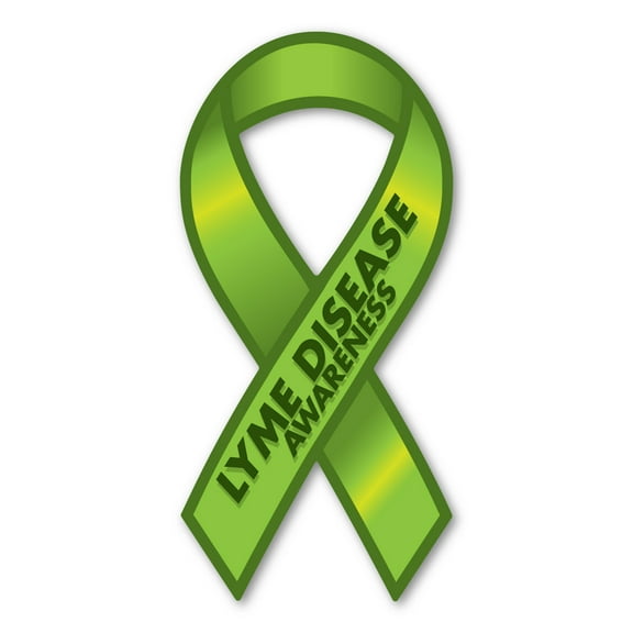 Lyme Disease Awareness Ribbon Magnet