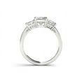 thumbnail image 3 of 2 Carat T.W. Diamond Princess-Cut Three-Stone 14kt White Gold Engagement Ring, 3 of 4