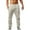 K-Khaki, variant on Rinsvye Men's Elastic Pants Solid Sock Color Breathable Loose Casual Pleated Mens Pants Mens Christmas Pants M Apparel Star Apparel