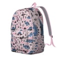 thumbnail image 2 of Cute Dino Birthday Backpack – Bright Watercolor Dinosaur Print Design for Students and Dino Fans, 2 of 5