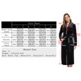 thumbnail image 5 of Uniexcosm Womens Bathrobe Fleece Robe Super Soft Plush Robe Velour Bathrobe, 5 of 9
