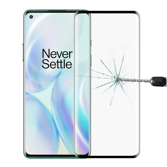 For OnePlus 8 / 8 5G UW Verizon 3D Curved Edge Full Screen Tempered Glass Film For OnePlus 8 / 8 5G UW Verizon
