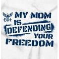 thumbnail image 2 of US Navy Logo Mom Defending Freedom Unisex Plus Fleece Graphic Sweatshirt Brisco Brands 2X, 2 of 4