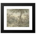 thumbnail image 2 of Cornelis Buys 18x15 Black Modern Framed Museum Art Print Titled - Forest Landscape (1756 - 1826), 2 of 5