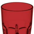 thumbnail image 2 of G.E.T. Heavy-Duty Faceted Shatterproof Tumbler, 10 Ounce, Red (Set of 12), 2 of 4