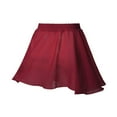 thumbnail image 2 of TiaoBug Kids Girls Ballet Skirts Chiffon Pull on Dance Tutu Skirt Ballerina Dancewear, 2 of 5