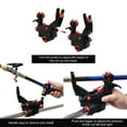 thumbnail image 3 of Adjustable Fishing Rod Holder, Lightweight Portable 360 Rotation Rod Rack for Yachts Ships Decks, Folding Holder, 3 of 7