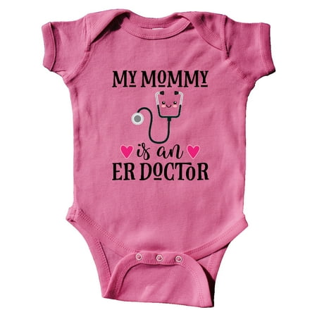 

Inktastic ER Doctor Mommy Gift Baby Girl Bodysuit