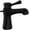 Matte Black, variant on Rohl We2301lm-2 Wellsford 1.2 GPM Single Hole Bathroom Faucet - Satin Nickel