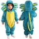 thumbnail image 1 of Mameluco unisex Baby Animal Onesie DarkCom para niños pequeños, azul, 3-6 m, 1 of 7