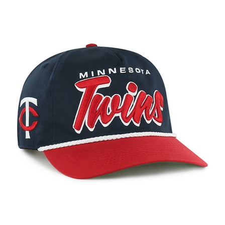 Men's '47 Navy Minnesota Twins Dropshadow Rope Hitch Adjustable Hat