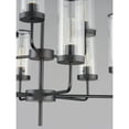 thumbnail image 4 of 11479CRBK Maxim Lighting Crosby-9 Light Chandelier-28 Inches wide by 31 inches high-Black Finish    -Traditional Installation, 4 of 5