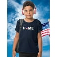 thumbnail image 2 of Home Star Shaped Flag T-Shirt Juniors -Image by Shutterstock,  Small, 2 of 4