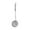 3.9in, variant on Vikakiooze Fine Mesh Skimmer Spoon,Stainless Steel Metal Flat Cooking Skimmer Ladle Colander With Handle Food Strainer Kitchen Tools For Kitchen Baking Oil Filter Flour Sifter Foam