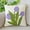 Purple, variant on Pack of 2 Embroidered Decorative Throw Pillow Covers 18x18 Inch Farmhouse Tulip Floral Pillowcase for Living Room Sofa Bed