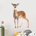 thumbnail image 1 of Adhesivos de pared con bonitos ciervos en acuarela con forma de animal para niños, 1 of 4