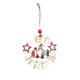 thumbnail image 1 of Colgante navideño de madera hueca decorativa para festivales, multiusos, regalo de decoración de Año Nuevo, Papá Noel sin rostro, adorno colgante para árbol de Navidad para el hogar, A, 1 of 5