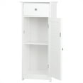 thumbnail image 6 of FCH One Door & One Drawer Bathroom Cabinet White, 6 of 11