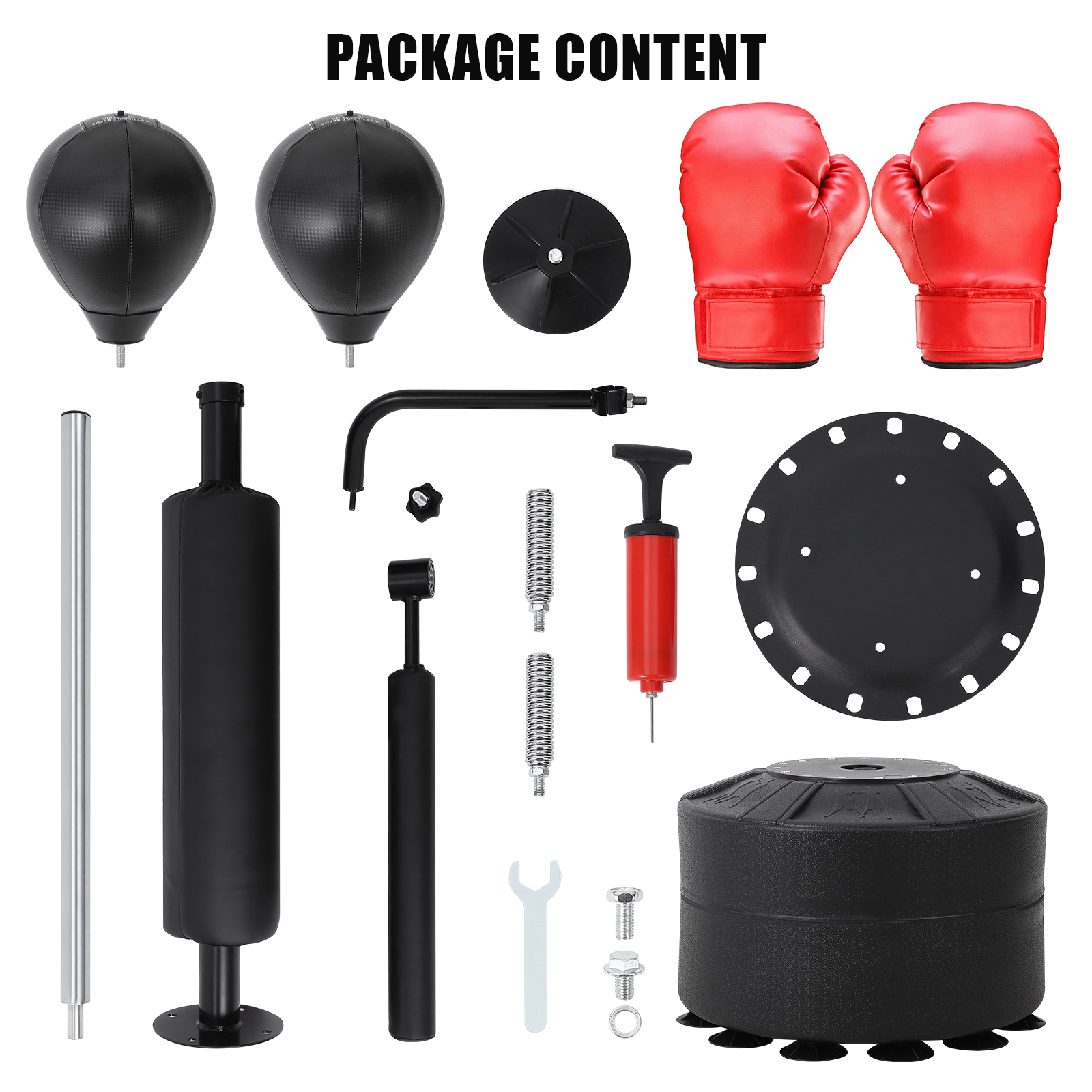ChaoLink Free Standing Punching Bag, Heavy Duty Stand Up Boxing Bag for Adults, MMA Muay Thai Martial Arts