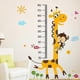 thumbnail image 3 of Giraffe Children Growth Chart Height Measurement Home/Nursery DIY Wall Sticker, 1set, 3 of 5