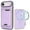Purple, variant on 2 In 1 Functuon Case for iPhone Air, PU Leather Detachable Magnetic Card Bag, Support Magnetic Wireless Charger, Shockproof Protective Lightweight Phone Cover for iPhone Air, Green