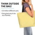 thumbnail image 2 of Kdxio Yellow Gingham Casual Tote Bags Women Big Capacity Shoulder Bag for Women Travel Shoulder Bags Handbags, 2 of 8