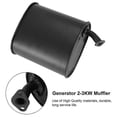 thumbnail image 5 of Gasoline Generator Universal 2-3KW Exhaust Muffler for 5.5HP 6.5HP 3500W 4000W Accessories, 5 of 5