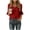 Red, variant on Spring Summer Fall Women's Casual V-Neck Lace Collar Short Sleeve Blouse Top Shirt, Gray L