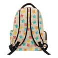 thumbnail image 2 of Chririnla Large Capacity School Bag for Elementary School Back to School, Polyester Lightweight Kids Backpacks, Paw Print Pattern, 2 of 10