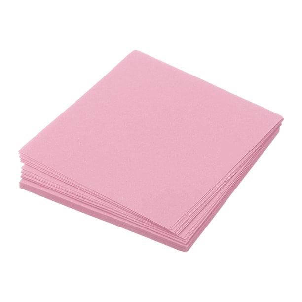 Uxcell Papel de Origami Doble Cara para Proyecto de Arte y Manualidades para Principiantes 50 Hojas Rosa 2x2 pulgadas