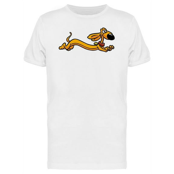 Golden Dachshund Long T-Shirt Men -Image by Shutterstock, Male Medium