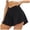 b22-Black, variant on KPOPLK Womens Running Shorts with Liner Womens Summer Butterfly Athletic Shorts Quick Dry Shorts with Pockets for Walking Gym Hiking Size XL,Black
