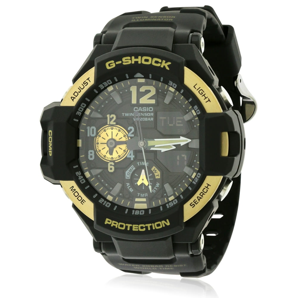 Casio G-Shock - 2018 GA1100-9GCR Watch G-Shock Gravitymaster Twin Sen - Walmart.com - Walmart.com
