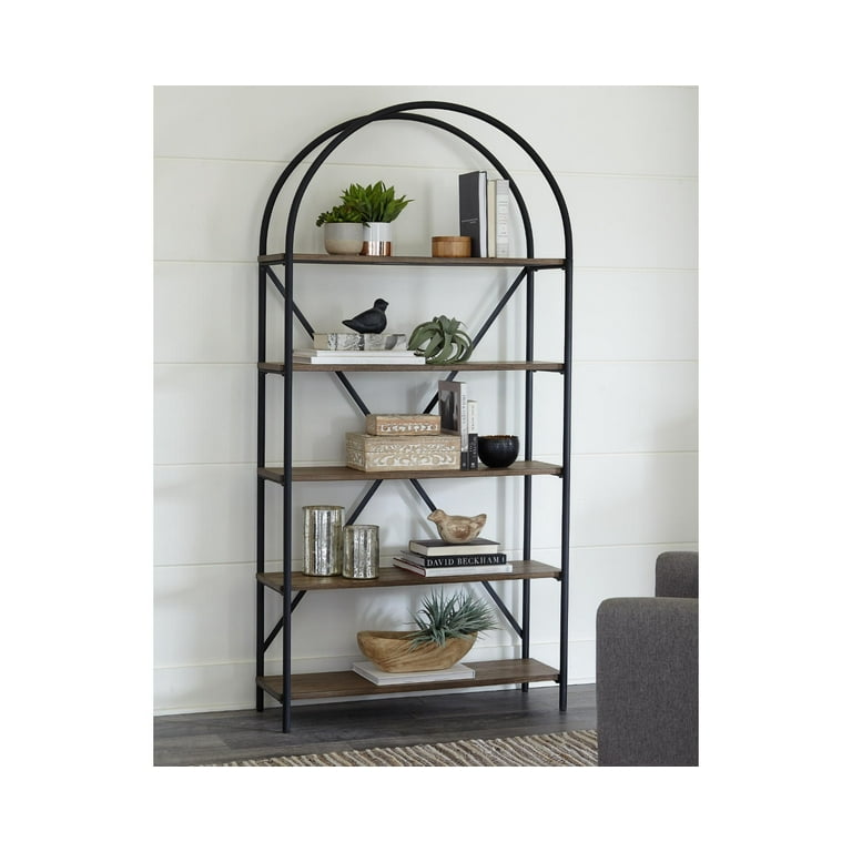 Galtbury Bookcase - Brown/Black Galtbury Bookcase - Brown/Black