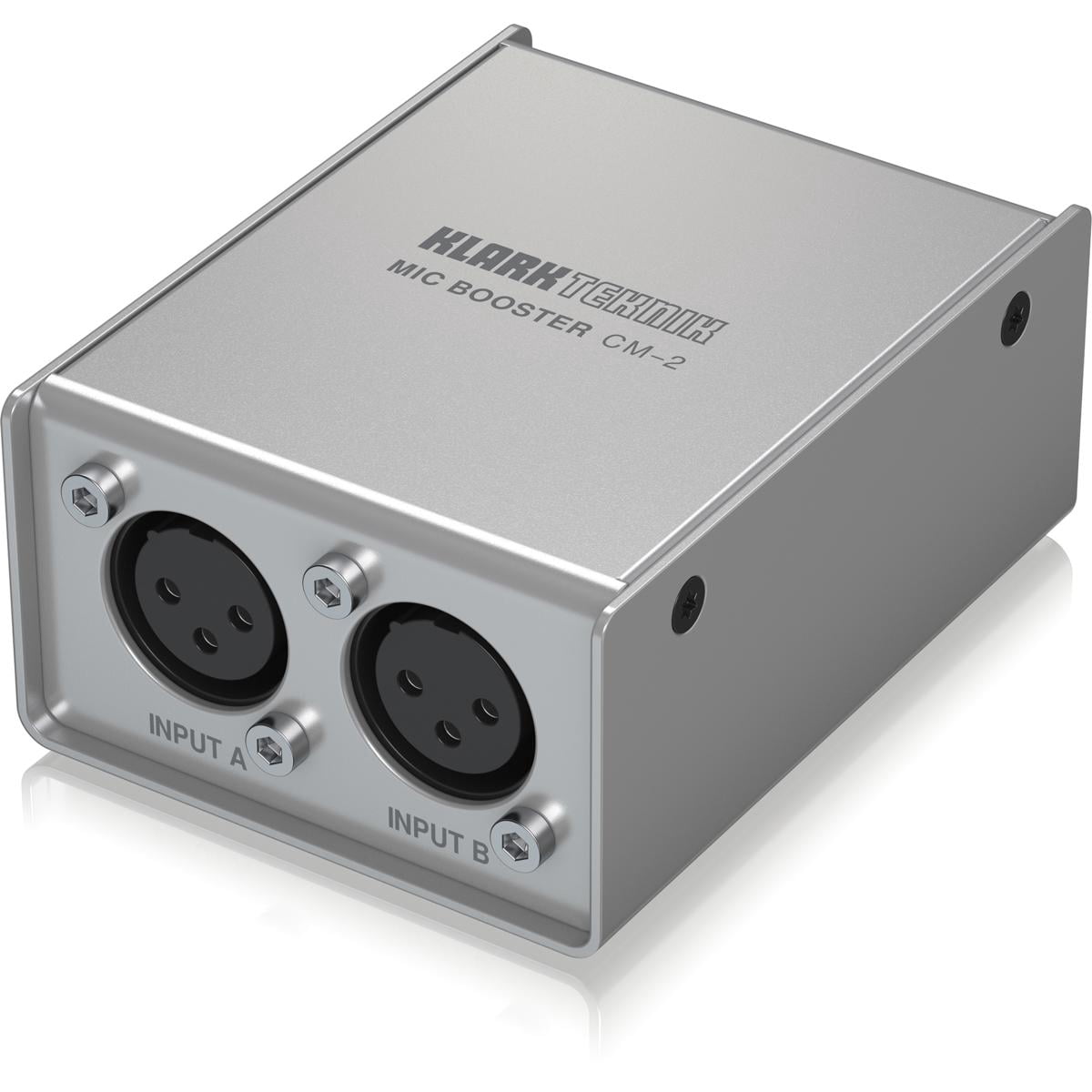 Klark Teknik MIC BOOSTER CM-2 2-Channel Dynamic Microphone Booster with High-Quality Preamp