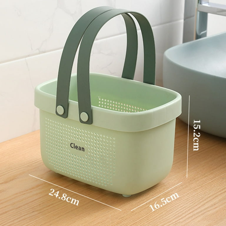 Extra Large 5 Gal Divided Cleaning Caddy Organizer with Handle - Cleaning  Supplies for Housekeeping - Shower Caddy Portable - Shower Caddy Dorm 