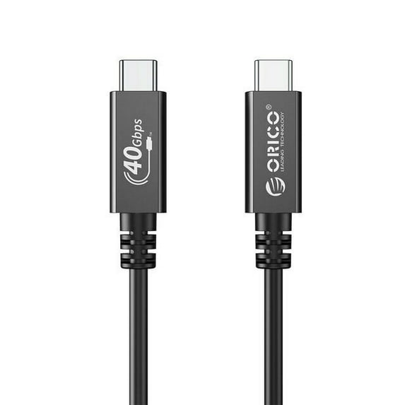 ORICO USB4 to USB C Cable PD100W Fast Charge 40Gbps Data Sync 0.98ft