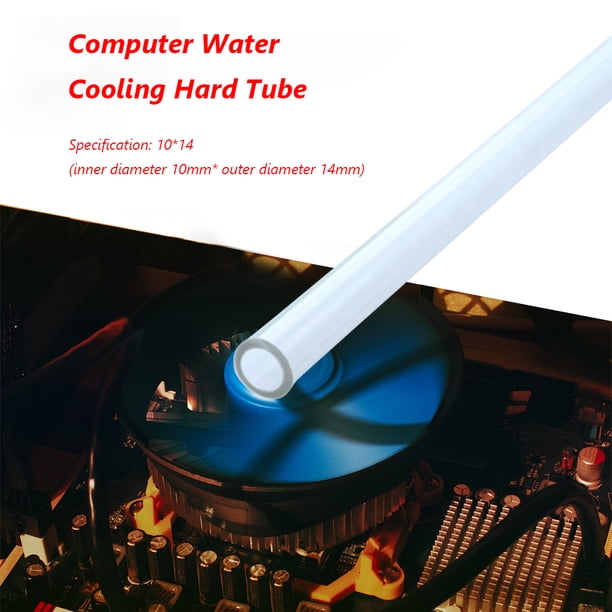 PETG Tube 10mm ID for Water Cooling System 0.5m (Transparent)