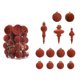 thumbnail image 2 of Juego de 38 Bolas Navideñas En Caja de Regalo, Bolas Navideñas Creativas, Bolas Colgantes para Árbol de Navidad, Juego de Decoración Navideña, Regalo de Navidad, 2 of 6