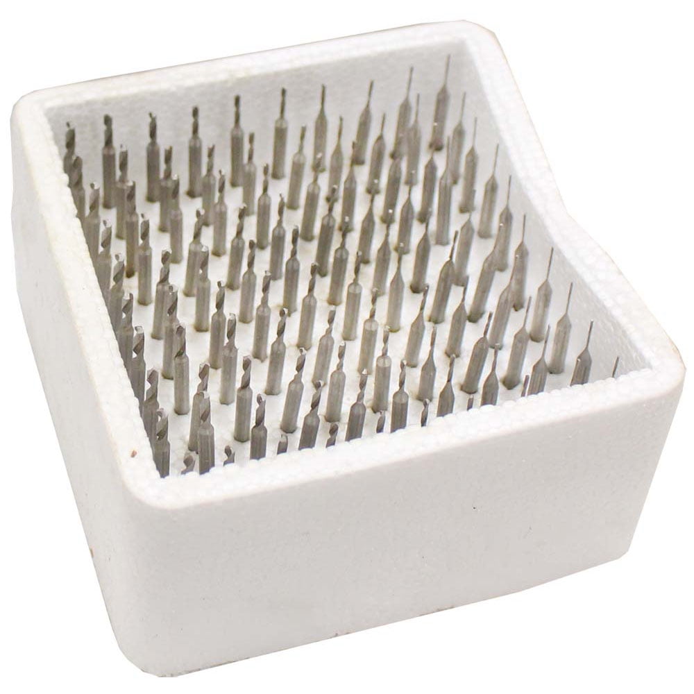 DYNAMIC 100 Piece Assortment of Drill Bits | Premium High-Speed Steel Construction | Versatile Sizes & Shapes | ⅛" Shank | Ideal for Woodworking, Metal Crafting, Home Repairs | Rotary Tool Compatible