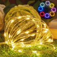 thumbnail image 2 of Guirnalda de farolillos de Navidad, suministros de decoración de fiesta, Festival de boda, árbol de Navidad personalizado, colgante, Año Nuevo, 2024, 2 of 4