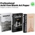 thumbnail image 3 of Felhcc Decorative Books Set, Faux Books for Living Room, Neutral, Art Paper, Set of 3, 3 of 6