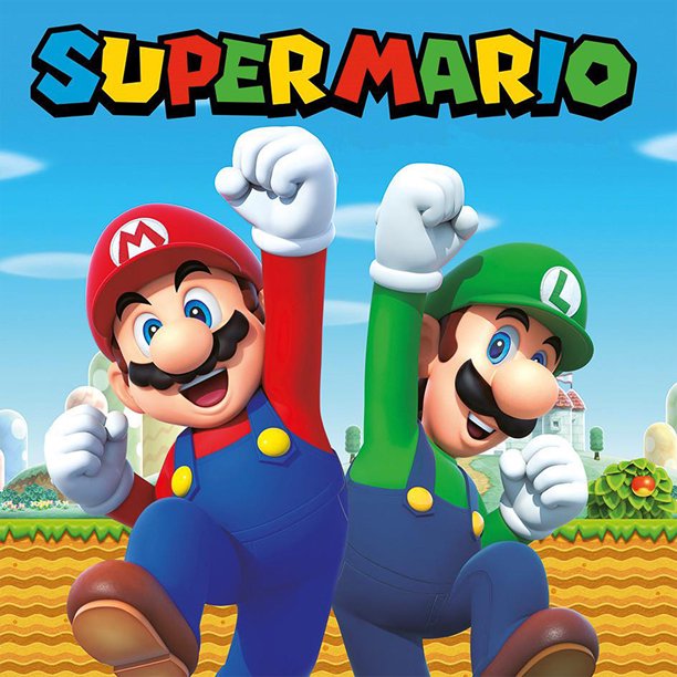 Pintura de diamante 5D DIY Taladro cuadrado completo Super Mario Decoración Arte Artesanía FLhrweasw Nuevo