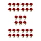 thumbnail image 1 of Servilletero de flores artificiales Bewildely 6 piezas colorido Rojo, 1 of 6